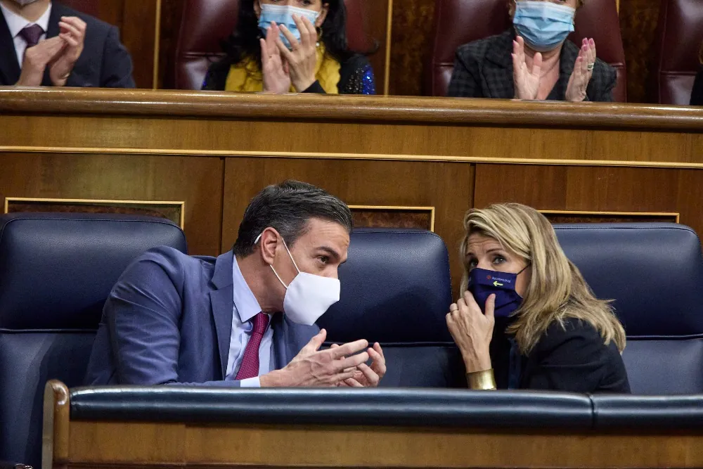 El PSOE confía en que Yolanda Díaz apoye la intervención en Ucrania a pesar de Podemos