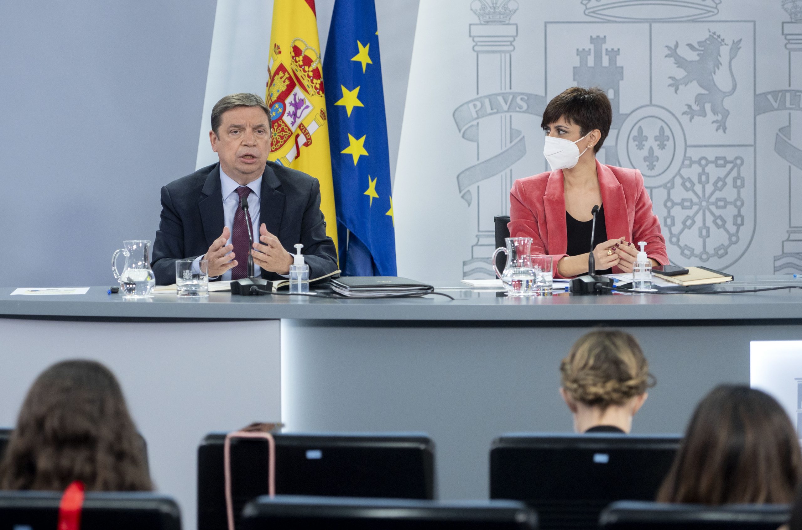 Planas se enfrentó a Garzón en Moncloa para afearle sus palabras «desafortunadas»