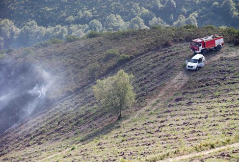 2021 concluye con 28 detenidos o investigados por la Guardia Civil por incendios forestales en Galicia