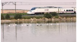 Transbordados 300 viajeros del Alvia por la avería de un mercancías en Lantueno