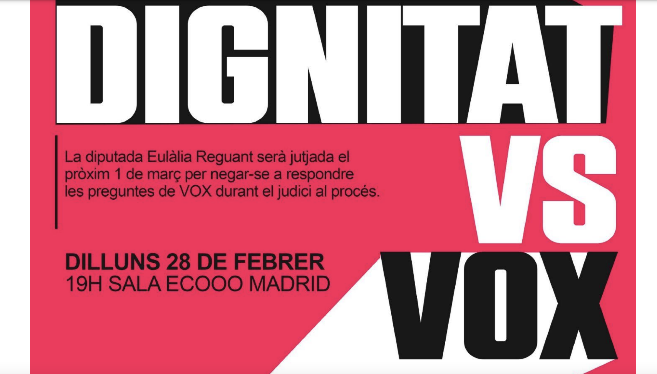 La CUP desembarca en Madrid para celebrar un acto contra Vox