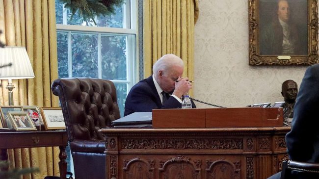 Biden advierte a Putin de que EEUU está listo para «otros escenarios» fuera de la diplomacia