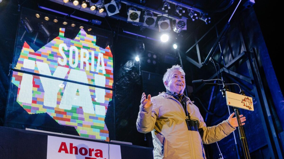 Soria ¡Ya! está a mil votos de quitar a PP y PSOE los dos escaños de la provincia en el Congreso