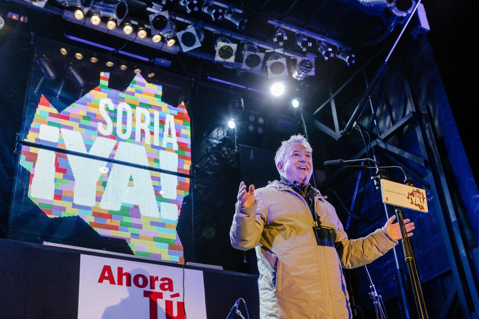 Soria ¡Ya! está a mil votos de quitar a PP y PSOE los dos escaños de la provincia en el Congreso