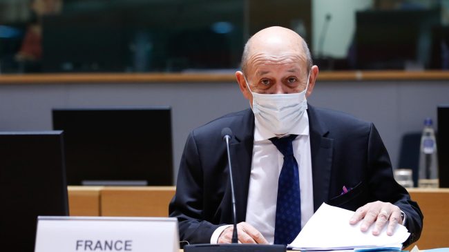 El ministro de Exteriores de Francia afirma que existen «todos los elementos» para una invasión rusa en Ucrania