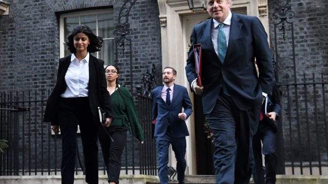 Boris Johnson renueva al personal de Downing Street tras el escándalo del 'Partygate'