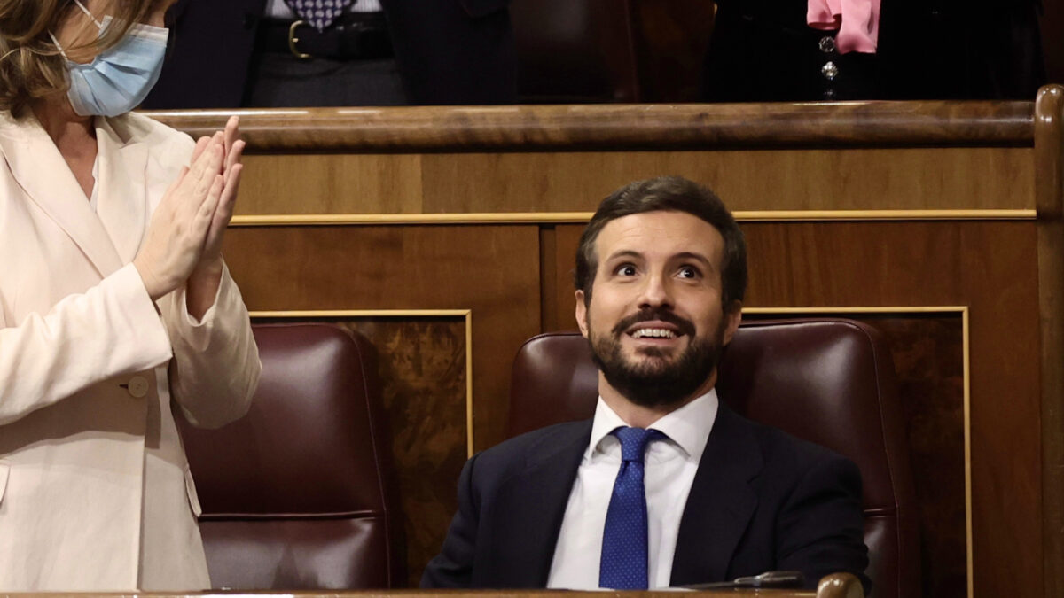 Así ha sido la despedida de Pablo Casado del Congreso de los Diputados