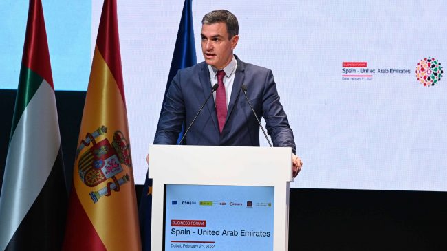 Pedro Sánchez llama a la inversión y anima a profundizar en las relaciones bilaterales desde Emiratos Árabes