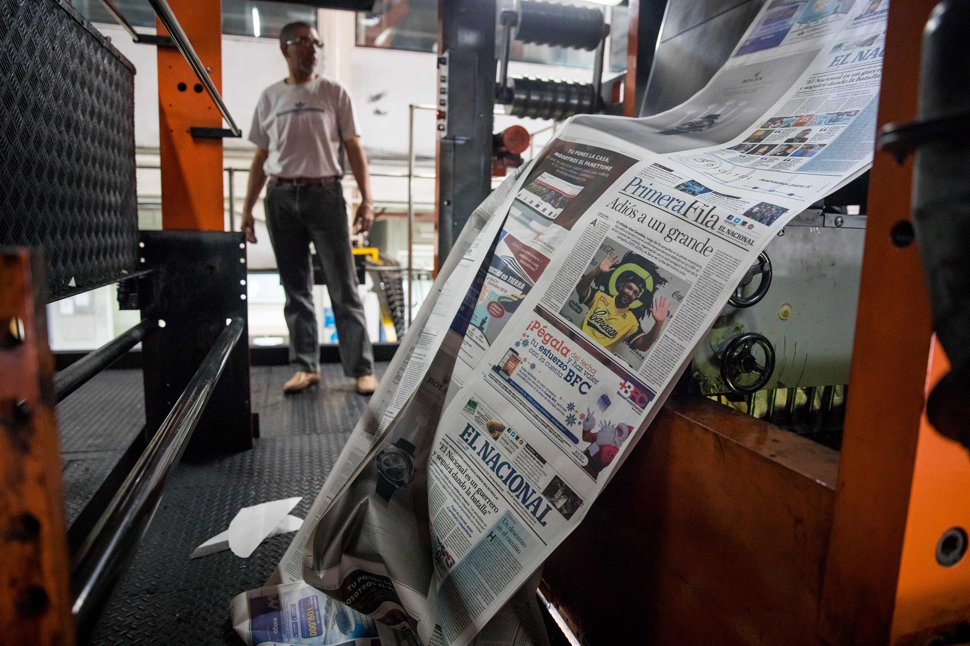 La Justicia venezolana entrega la sede del diario ‘El Nacional’ al número dos del chavismo