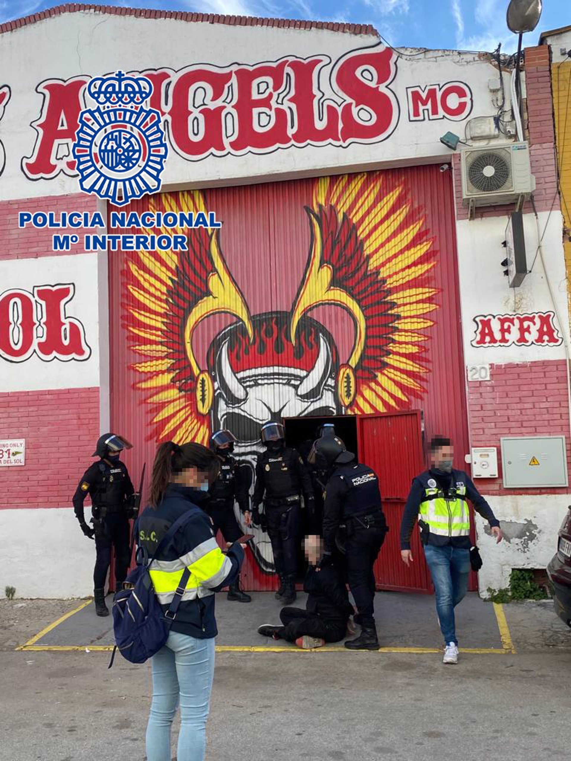 La Policía detiene a nueve Ángeles del Infierno por tráfico de anabolizantes