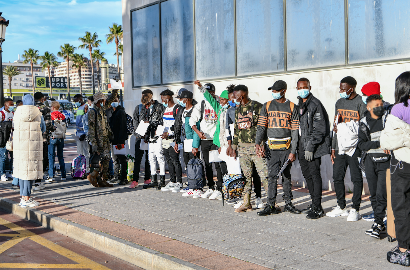 Ceuta acoge a 435 inmigrantes marroquíes, 74% menores, tras nueve meses avalanchas