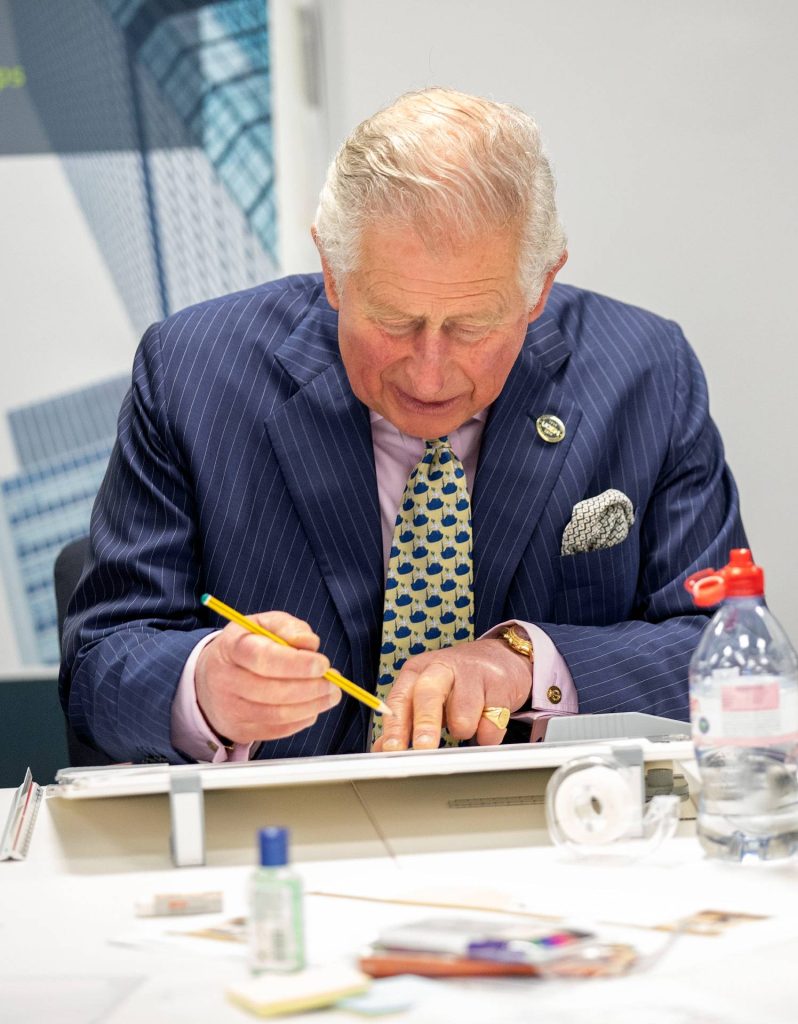 Por primera vez se expone la colección completa de acuarelas del príncipe Carlos. Gtres