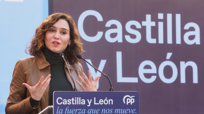 Ayuso prefiere a Vox en Castilla y León: «Que no nos importe lo que opine la izquierda»