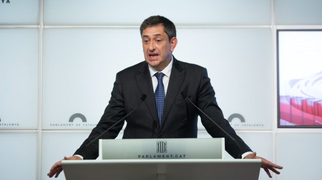 Un diputado de Vox llama «hijo de p***» a Pere Aragonès en el Parlament y luego se disculpa