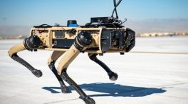 Estados Unidos plantea el uso de perros robot para patrullar la frontera con México