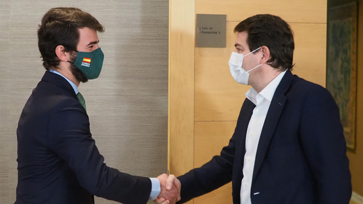 Vox constata una distancia «aún muy grande» con el PP en Castilla y León