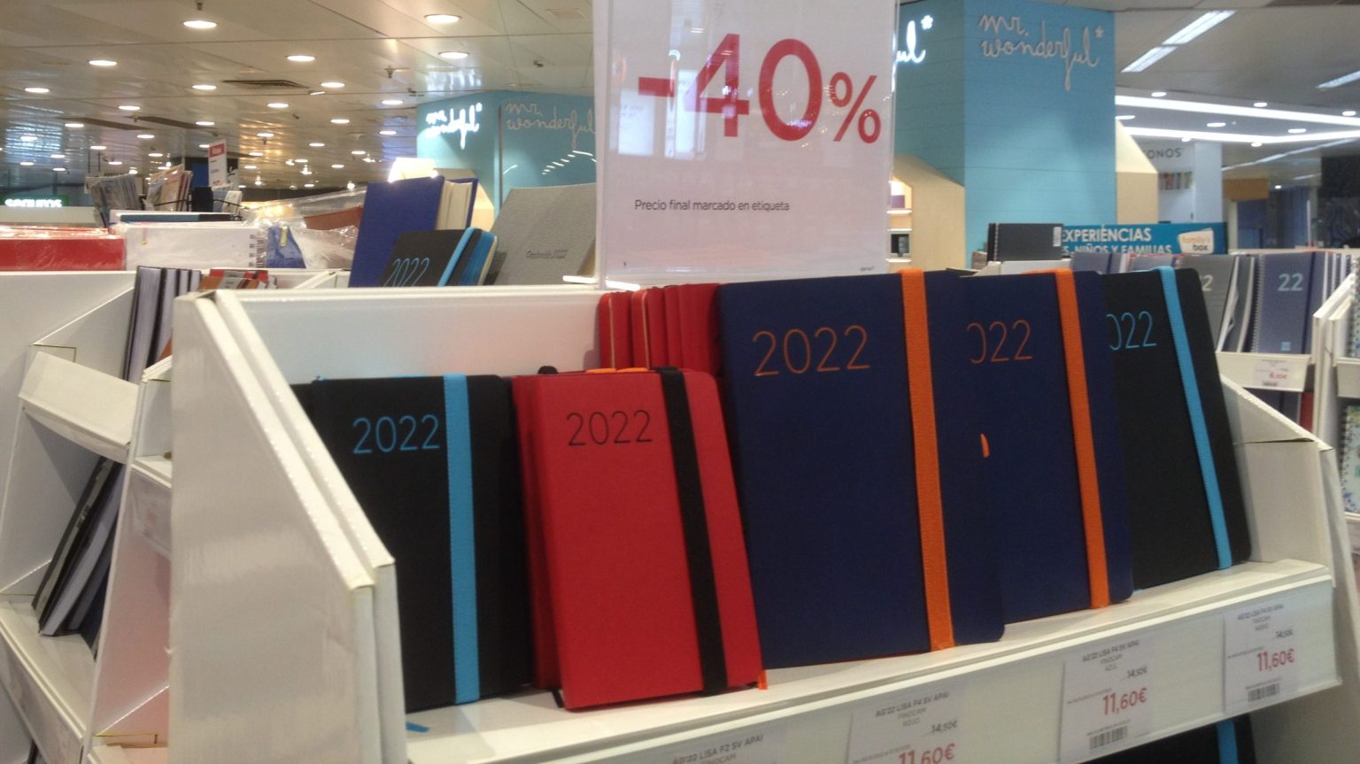 Desvalorización de las agendas