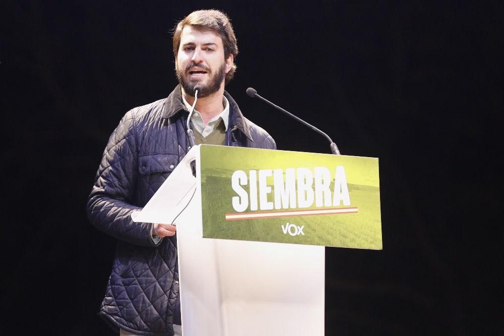 Juan García-Gallardo: el abogado de Vox al que «se le está poniendo cara de vicepresidente»