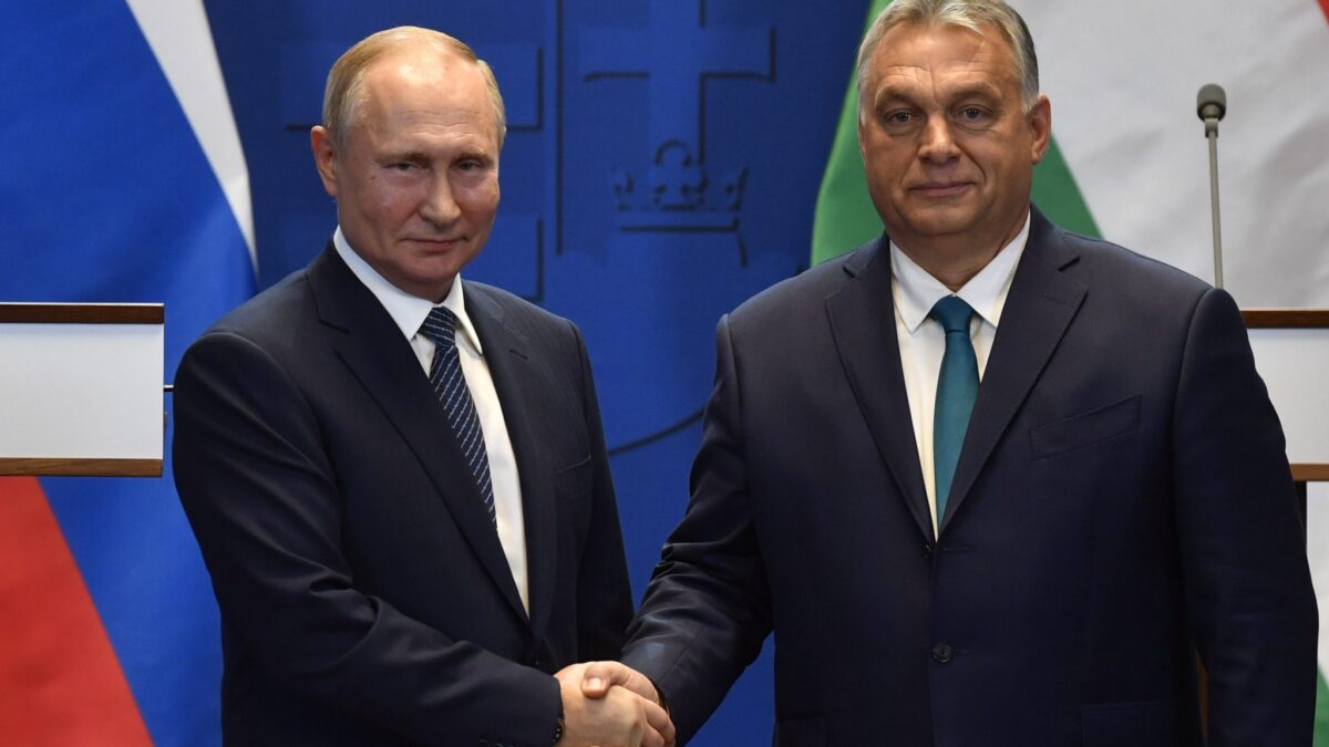 Orbán asegura en su encuentro con Putin que «ningún dirigente europeo quiere la guerra»