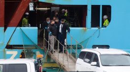 Los tres supervivientes del naufragio del Pitanxo llegan este sábado al puerto de Terranova