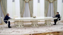 (VÍDEO) Putin y Macron pactan "nuevas garantías de seguridad" en una reunión de más de 5 horas