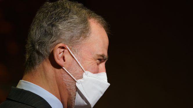 El rey Felipe VI, positivo en coronavirus