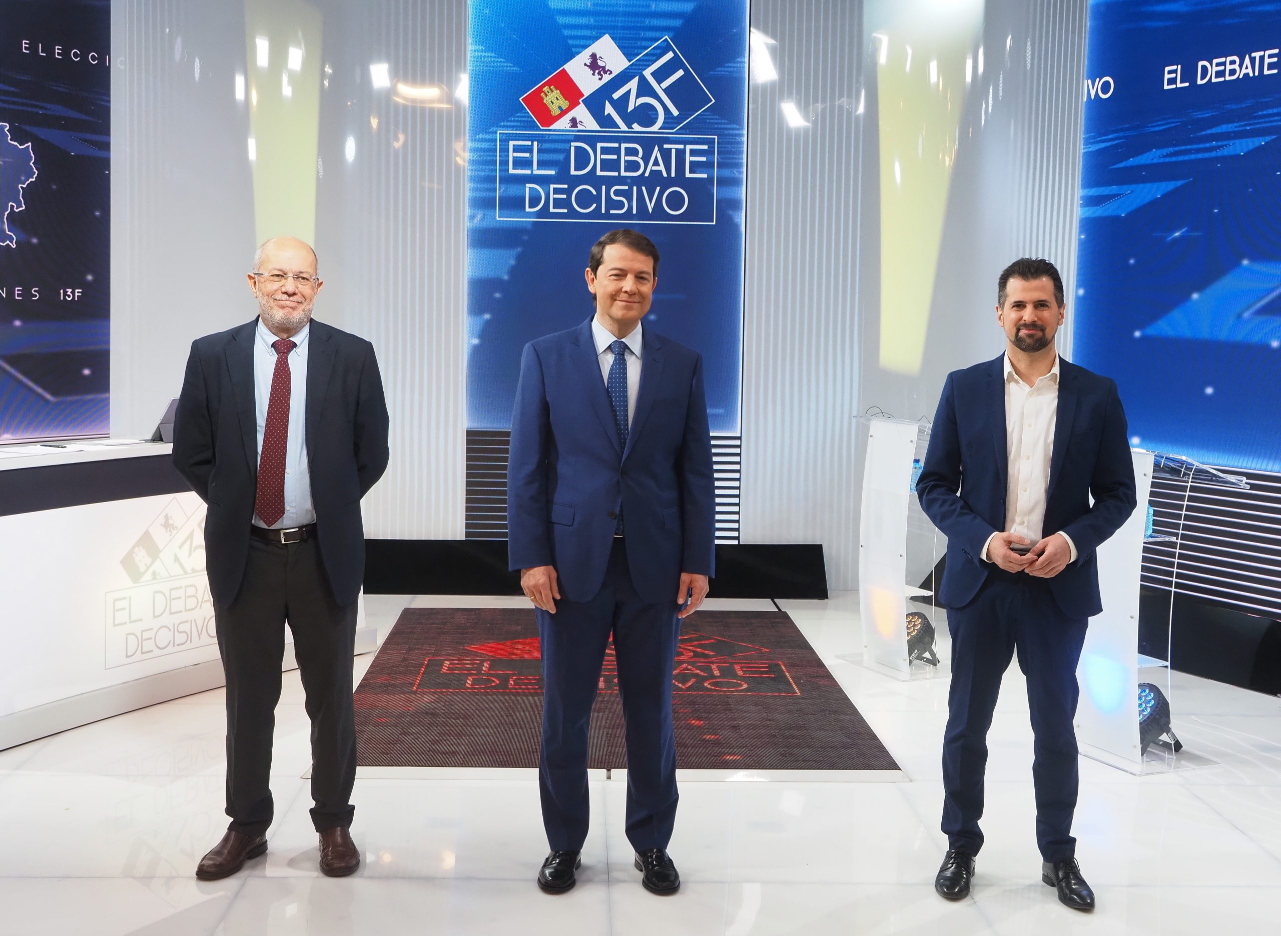 Mañueco, a la defensiva ante Tudanca e Igea: «El que se la juega soy yo, no Pablo Casado»