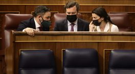 Diputados de Vox celebran el final de Casado: «Frente a Sánchez, ya solo queda Abascal»
