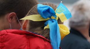 Ucranianos residentes en España piden ayuda y expresan su preocupación