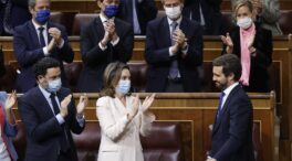 (VÍDEO) Casado, visiblemente emocionado en su despedida: palabras solemnes y ovación antes de abandonar el Congreso
