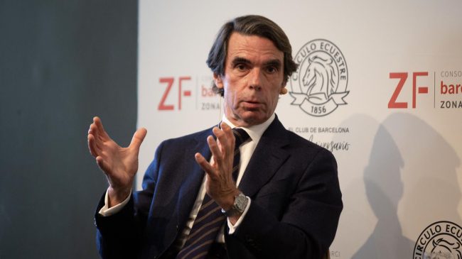 Aznar cree que hay que «aprovechar» la guerra en Ucrania para liderar el nuevo orden mundial