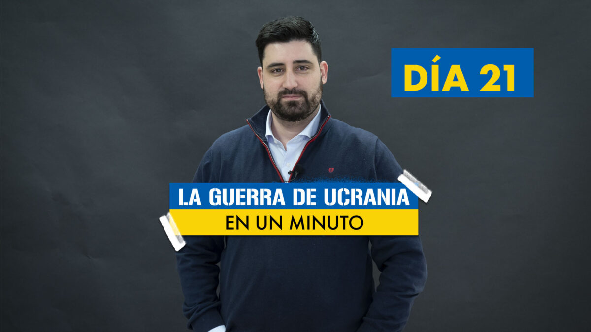 La guerra de Ucrania en un minuto: día 21