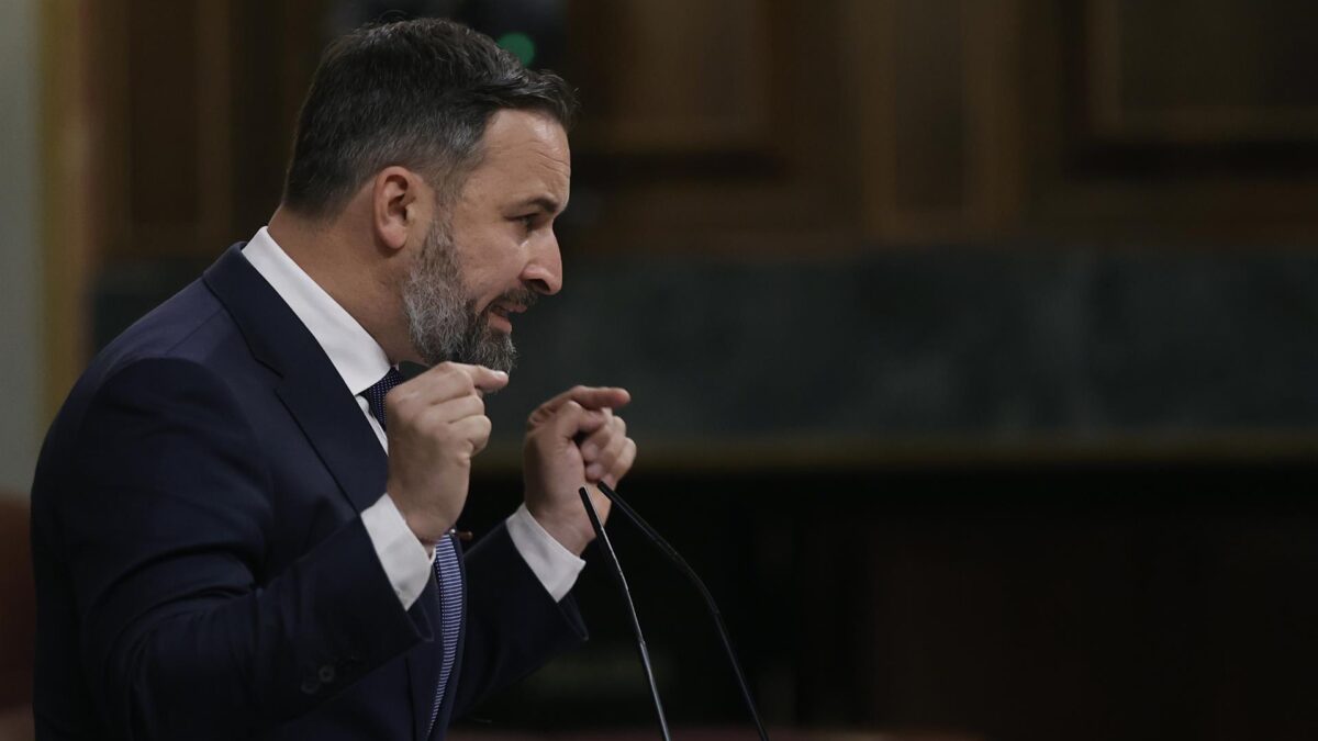 Abascal pide la dimisión de Sánchez por su papel en la crisis de Ucrania: «No está capacitado para liderar en este momento grave»