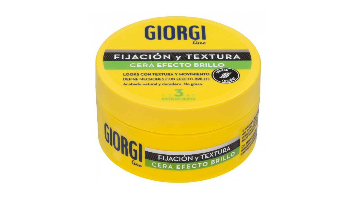 Cera con efecto brillo de Giorgi. PVP: 2.95€