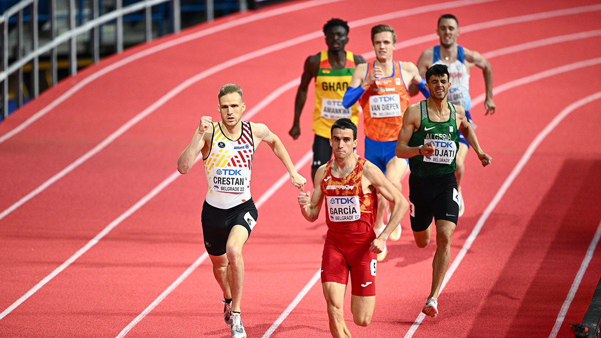 El atleta español Mariano García se proclama campeón del mundo de 800 metros ‘indoor’