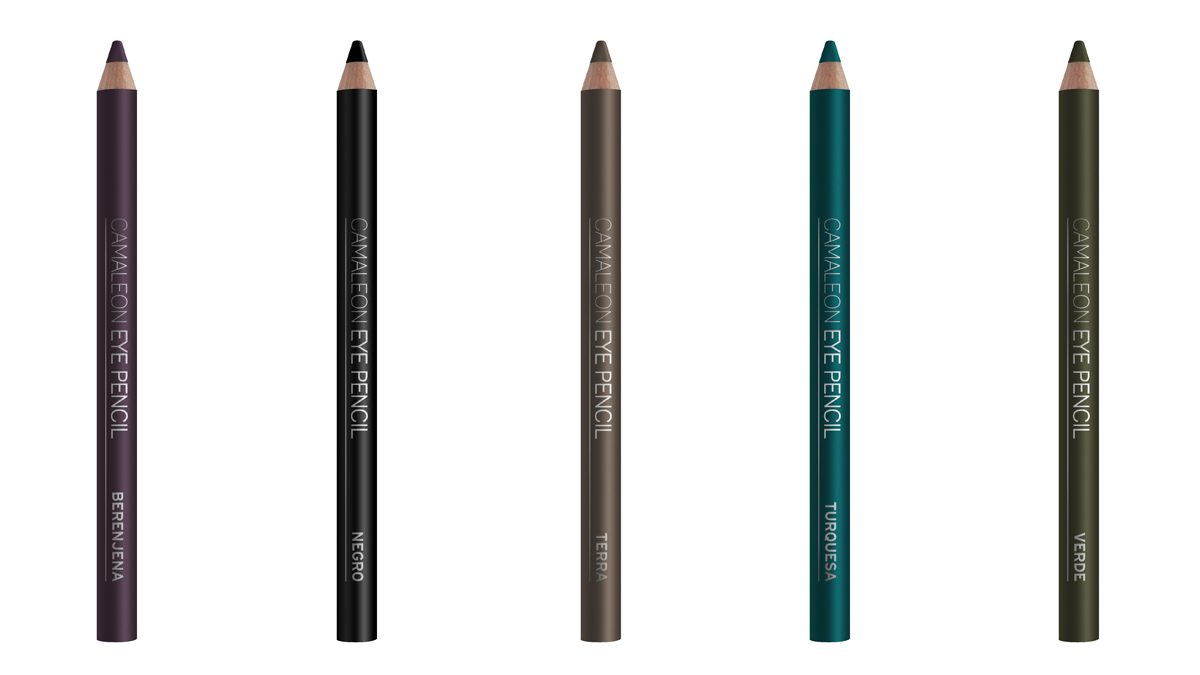 Eyeliners de colores de la firma Camaleon Cosmetics