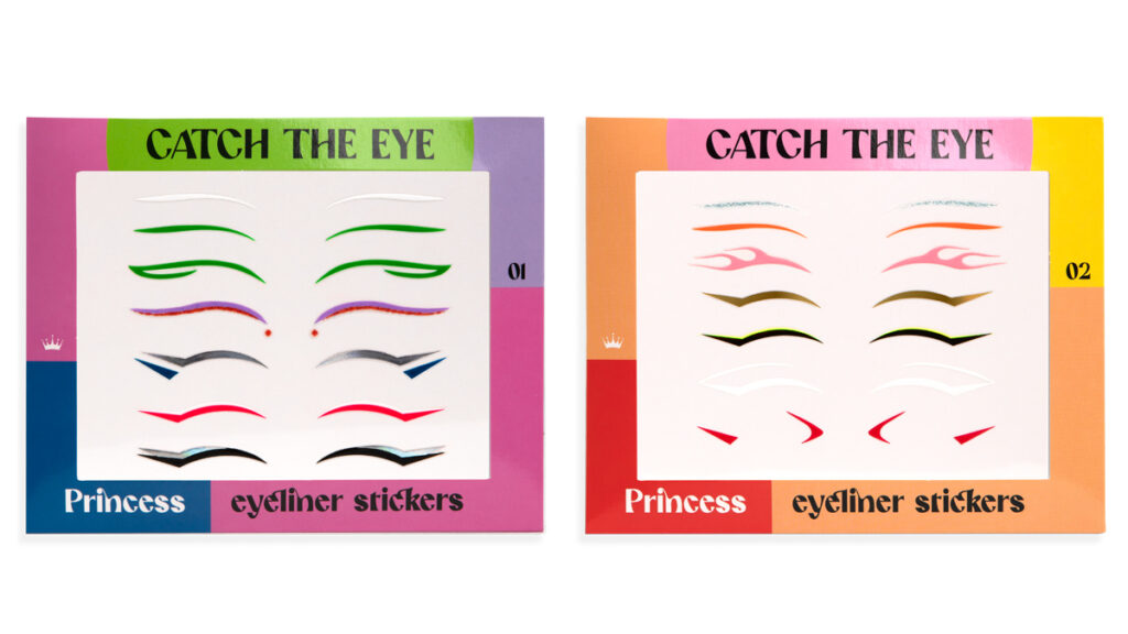 Packs de eyeliners adhesivos de You are The Princess. PVP: 2.49€ 