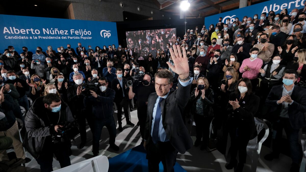 Feijóo: «El partido sanchista no está legitimado para decirnos con quién debemos pactar»