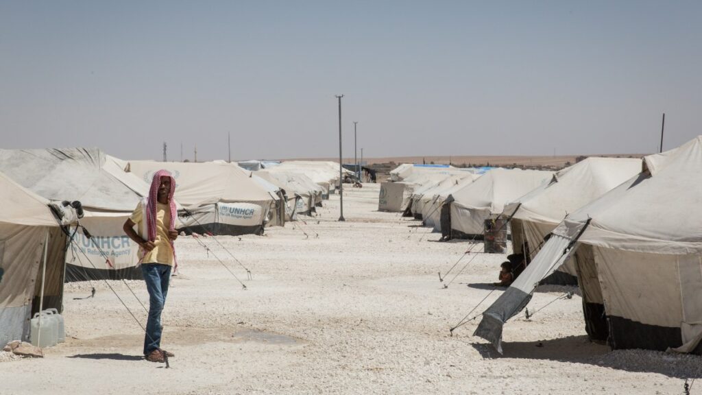  guerra de Siria ha desencadenado una grave crisis de refugiados