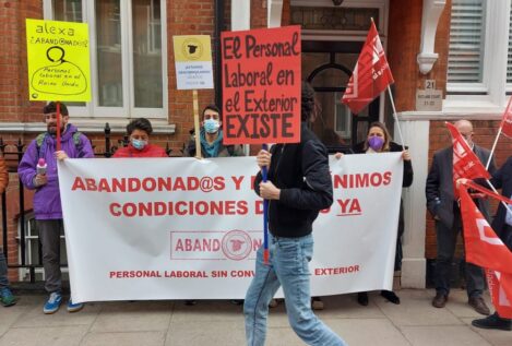 CSIF critica la inacción de Albares al entrar la huelga del personal en el Reino Unido en su tercera semana