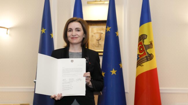 Moldavia se suma a Ucrania y Georgia y también solicita el ingreso en la Unión Europea