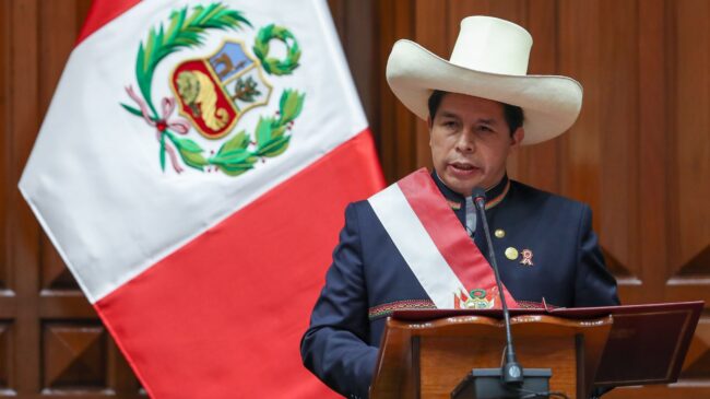 La Fiscalía de Perú abre una sexta investigación contra el presidente Pedro Castillo