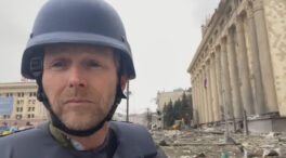 (VÍDEO) Así ha quedado la plaza más importante de Járkov después del bombardeo ruso: "Devastador"