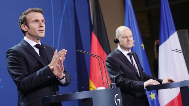 Macron y Scholz exigen a Putin un alto el fuego inmediato y que negocie con Kiev