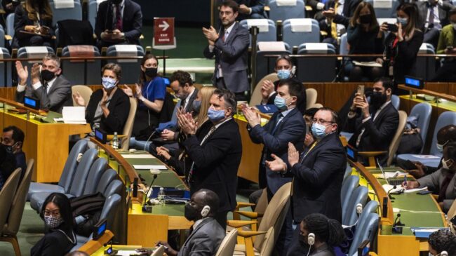 La Asamblea General de la ONU condena de forma mayoritaria el ataque a Ucrania: "El Gobierno ruso está cada vez más solo"