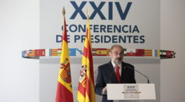 Lambán estalla contra los independentistas y los tacha de «supremacistas y excluyentes»