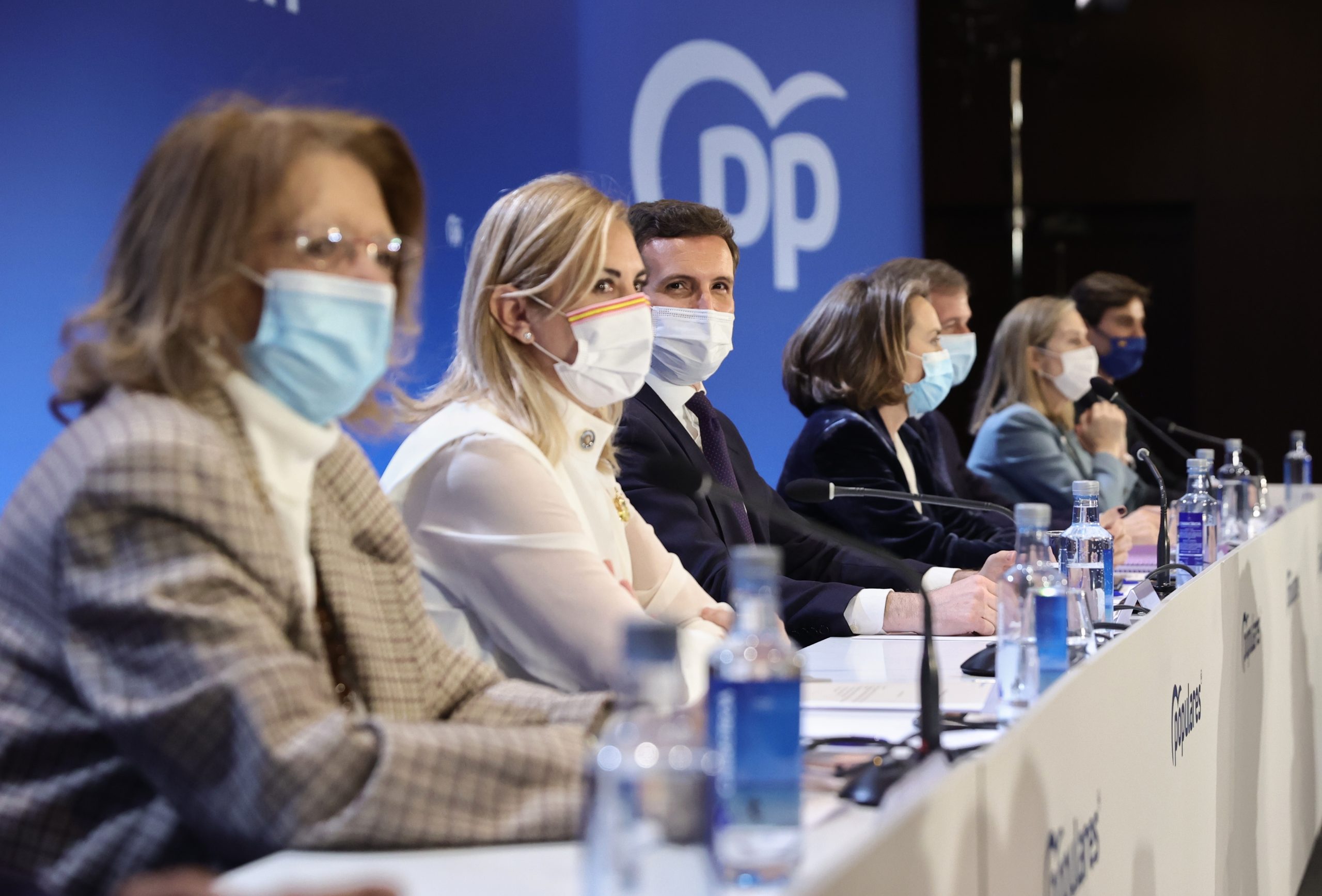 Casado se despide ante la Junta Directiva Nacional