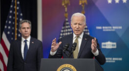 Biden eleva el tono contra Putin y le acusa de ser un «criminal de guerra»