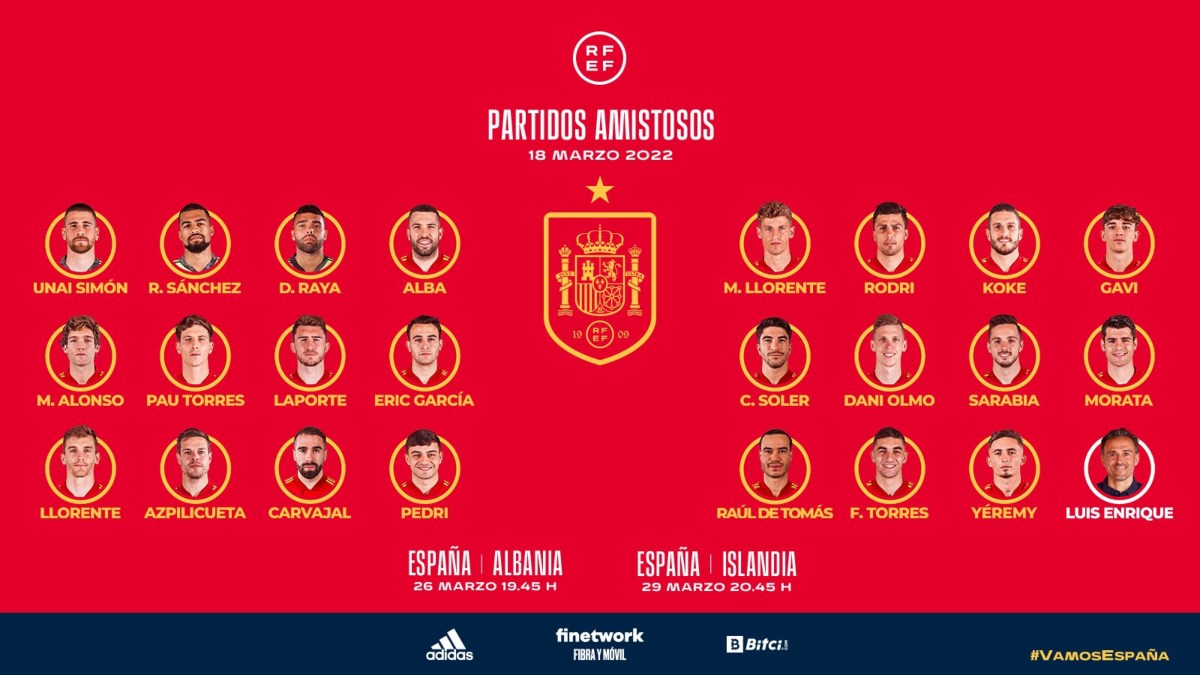 Luis Enrique da descanso a Busquets en la vuelta de la Selección a Barcelona