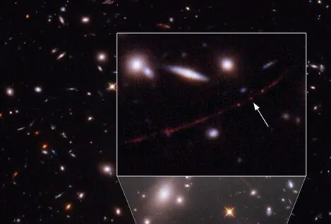 El telescopio Hubble detecta a Eärendel, la estrella más lejana jamás observada